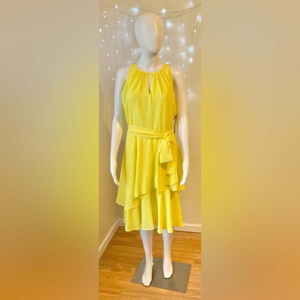 NWT Spring Yellow Tahari by Arthur S. Levine Dresses for Women